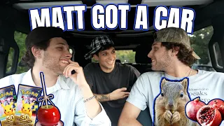 MATT GOT A NEW CAR / CAR VIDEO!!!
