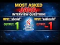 Most Asked Java Interview Question First Non-Repeating Character Java Coding