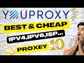 Best And Cheap Proxy operating for almost 10 years and speeds up to 1GB YOUPROXY