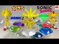 CHAOS EMERALDS Super Silver Sonic the Hedgehog Jakks Pacific Action Figure Review Master Jazwares