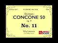 Concone 50 Op 9 No 11 Medium Voice