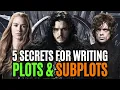How to Write PLOTS SUBPLOTS Better than 99 of Writers Writing Advice