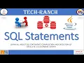 All about SQL Statements Execution Demonstration SQL TechRanch