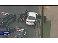 Two people were arrested after a high speed chase during rush hour Friday ended near downtown Dallas