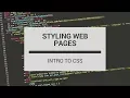Styling Web Pages Intro to CSS HTML Attributes