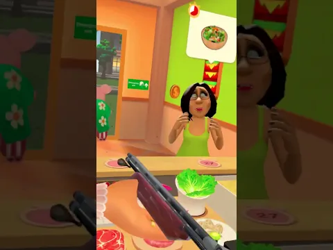 HACKEO las ARMAS en el Burguer LATINO #simulator #vr #cat #gaming #quest