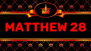 MATTHEW 28 NIV by Max McLean