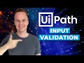 Is our UiPath Robot typing the things it s supposed to Input Validation Tutorial