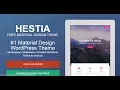 Hestia WordPress Theme Tutorial 1
