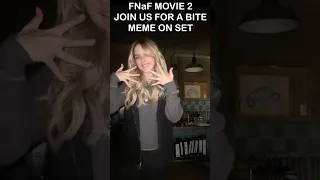 FNaF 2 Movie Join Us For A Bite Dance ON SET FNaF 2 Movie MEME 