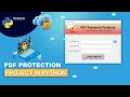 Create PDF Protector Tool Using Python GUI Tkinter Project