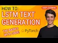Building a Text Generator With LSTM From Scratch PyTorch Deep Learning Tutorial