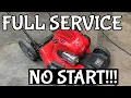 Craftsman M230 lawn mower won t start - Plus full service