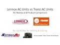 Lennox AC Units vs Trane AC Units AC Review and Product Comparison