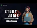 Git GitHub Study Jams 2025 by Hackslash NITP