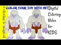 Yeti Imaginext Toy Figure Coloring Page Snowman bigfoot sasquatch family channel draw