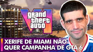 GTA 6 Xerife de MIAMI NÃO QUER cidade com cara de VICE CITY