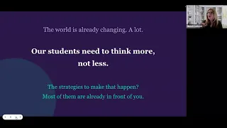 Think More Not Less AI in IB Schools