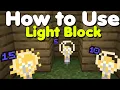 How to Use and Get the Light Block in Minecraft Bedrock