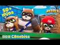 Lagu Talking Tom Heroes take on The Raccoons | Compilation | CBeebies