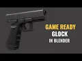 How To Model a GLock 17 Gen 5 Gun For Games in Blender