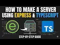 Express TypeScript Server in 5 Minutes