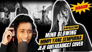 Download BADASS!! Reaction Jeje Guitaraddict _ Mimpi Yang Sempurna _ NOAH Rock Cover Ft. Anetjka MP3