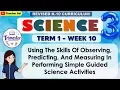 Science 3 Term 1 Week 10 - 11