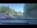 Driving Highway 17 to Santa Cruz Real Bay Area Traffic Experience 4K