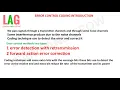 Error Control Coding Introduction