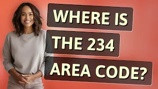 Where is the 234 area code