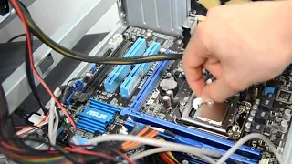 Intel i5 3470 LGA 1155 CPU unboxing installation