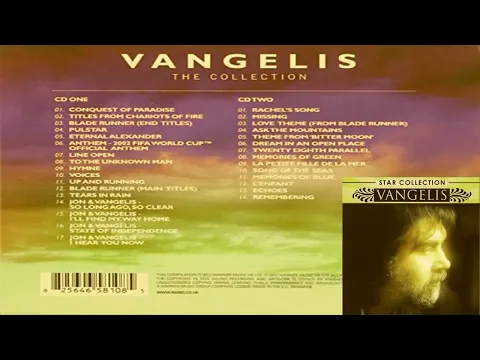 Download MP3 Vangelis The Best Hit Collections Disc 1 and 2  FULL ALBUM