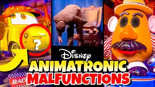top 10 disney fails u0026 animatronic malfunctions pt 13