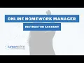 Lumen OHM Instructor Account Request Login
