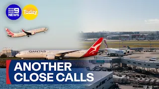 Third near miss at Sydney Airport 9 News Australia