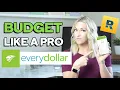 HOW TO USE EVERYDOLLAR APP Tutorial Budget in 15 MINUTES with a Dave Ramsey Zero-based Budget