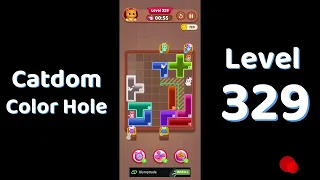 Catdom Color Hole Level 329 Screenshot