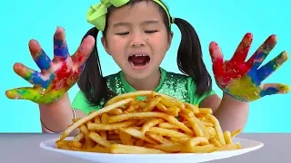 Download Johny Johny Yes Papa | Jannie \u0026 Wendy Pretend Play Wash Your Hands Nursery Rhymes Song MP3