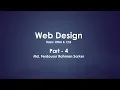 Part 4 - Web Design Using Basic HTML CSS Bangla Tutorial