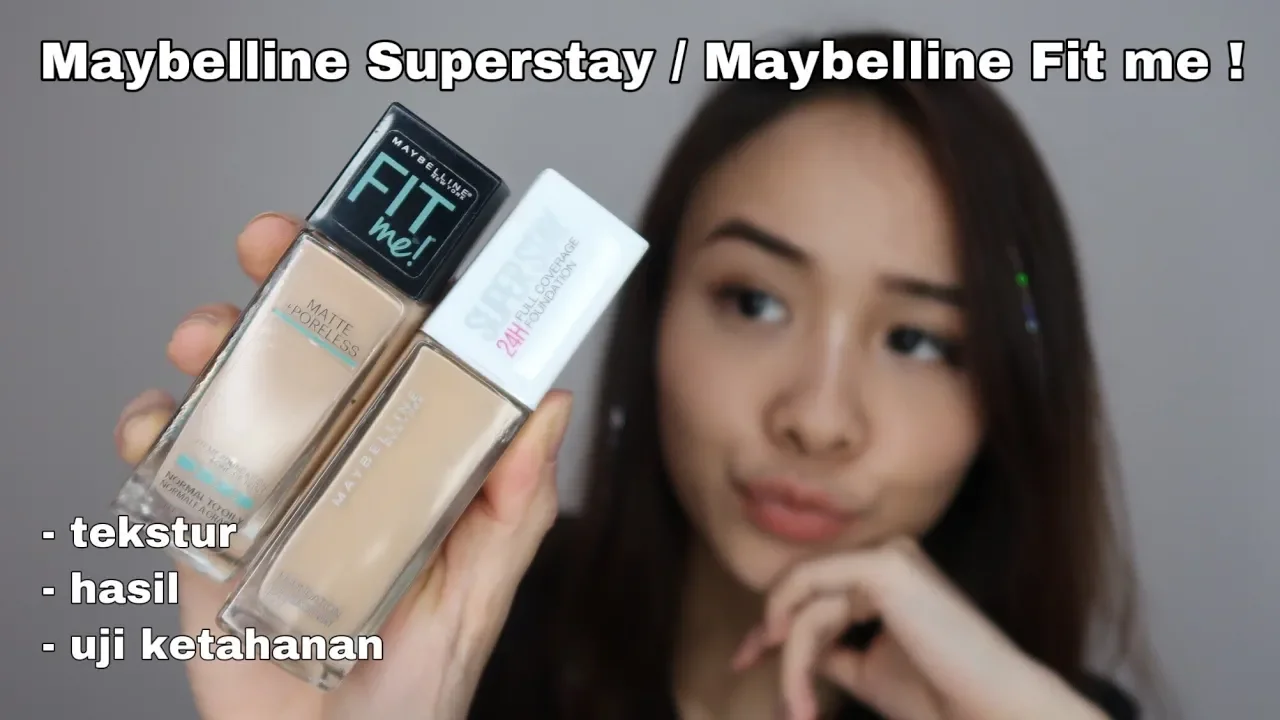 MAYBELLINE ONE BRAND MAKEUP TUTORIAL | Makeup kondangan awet banget seharian. 
