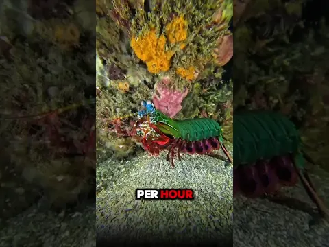 The mantis shrimp punch that’s hotter than the sun