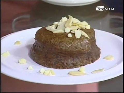 Aprenda a realizar un volcán de chocolate light