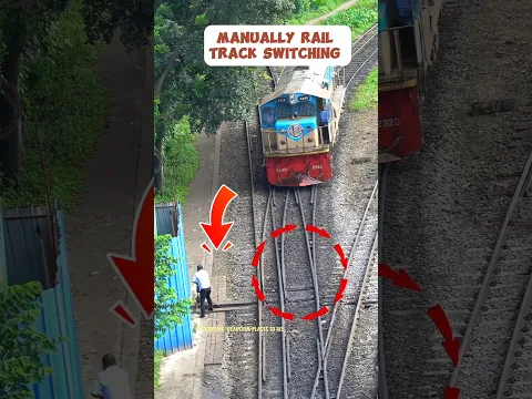 Manually Rail Track Switching