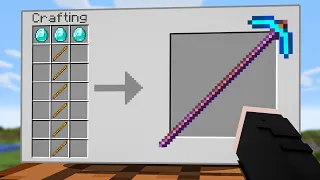 Minecraft, But With CUSTOM PICKAXES...!