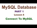 php tutorial MySQL Database hindi part 1 Connect to MySQL