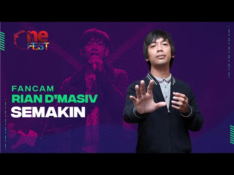 [Vertical Video] Fancam Rian D'Masiv - SEMAKIN | OneFest tvOne