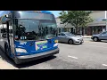 MTA New York City Bus 2018 New Flyer XD40 Xcelsior On The Bx8 Westchester Square
