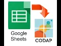 Import from Google Sheets into Codap