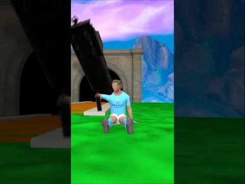 What parents see vs what i see 😂 -  Haaland  Roblox Funny Meme #roblox #funny